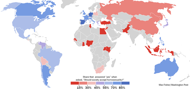 pesquisa homofobia mundo