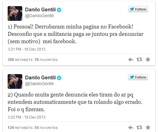 danilo gentili facebook pt