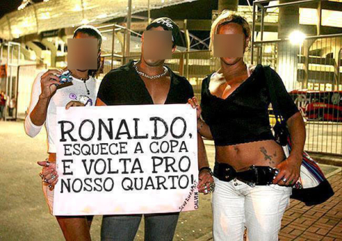 imagem ronaldo tv revolta