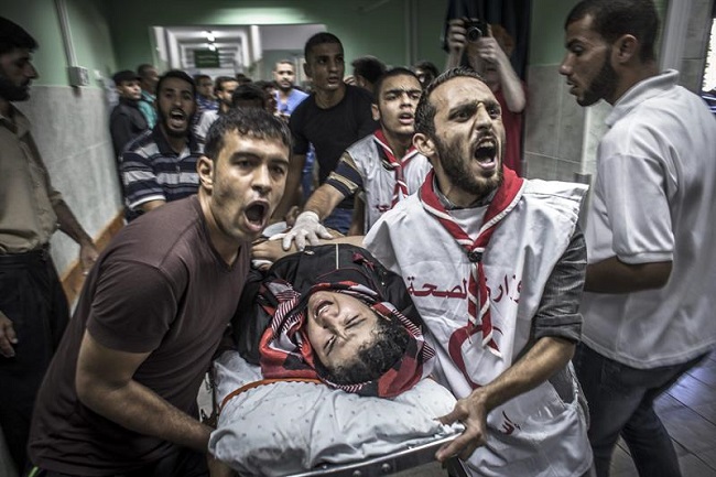 palestina israel ataque hospital