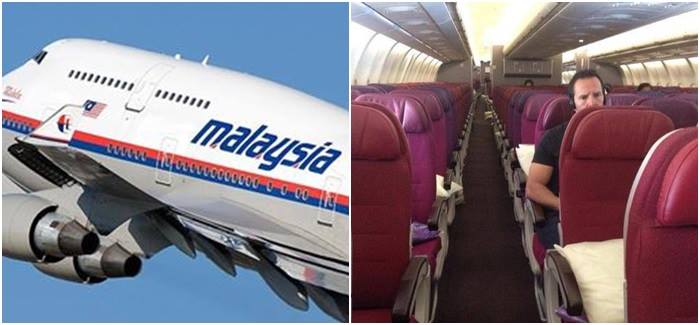 malaysia airlines passageiros vazios