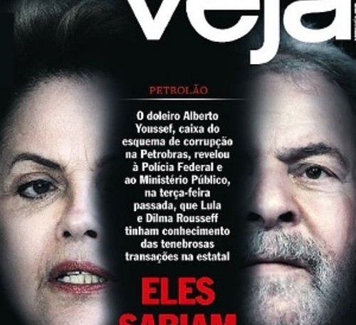 revista veja capa dilma matéria