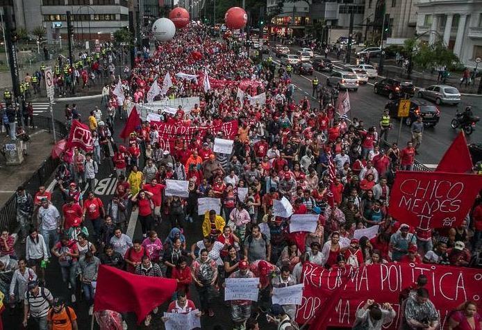 ato reforma política avenida paulista