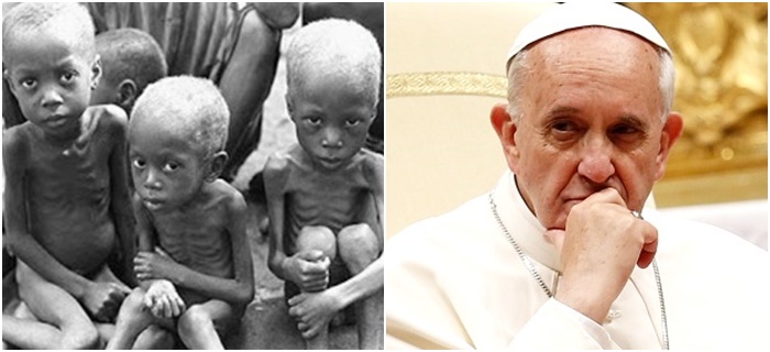papa francisco pobreza mundo caridade