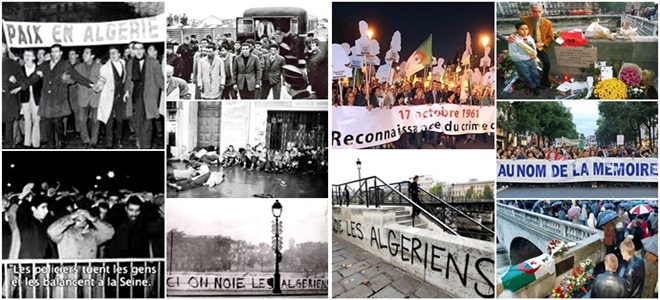 hitória massacre 1961 Paris Argélia