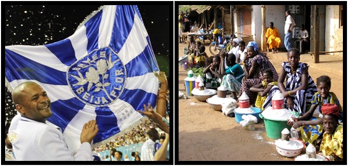 Ditador de Guiné Equatorial carnaval Beija-Flor desigualdade