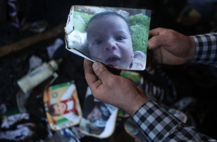 Incêndio provocado por israelenses bebê palestino 