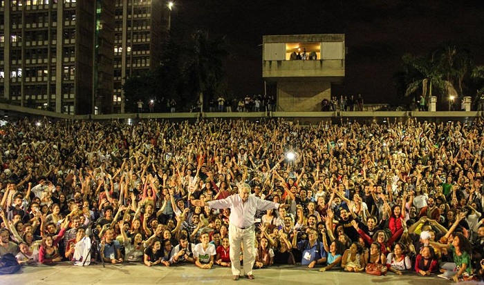 Mujica uerj estudantes brasil