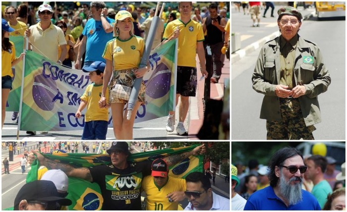 manifestações impeachment Dilma 13 domingo