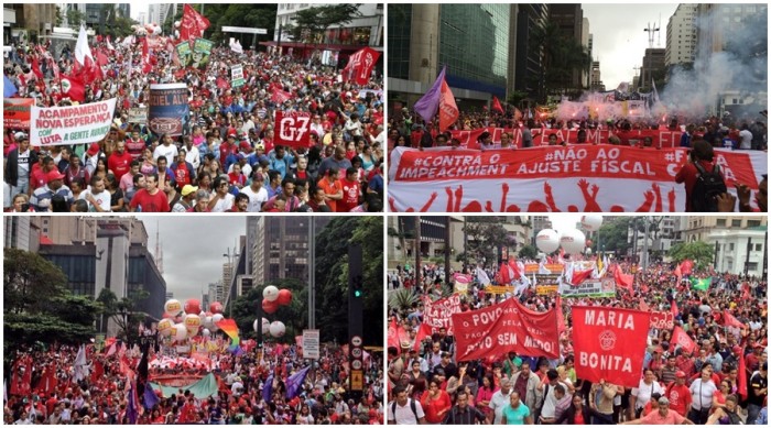 manifestação impeachment Dilma