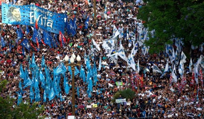 protesto macri argentina buenos aires