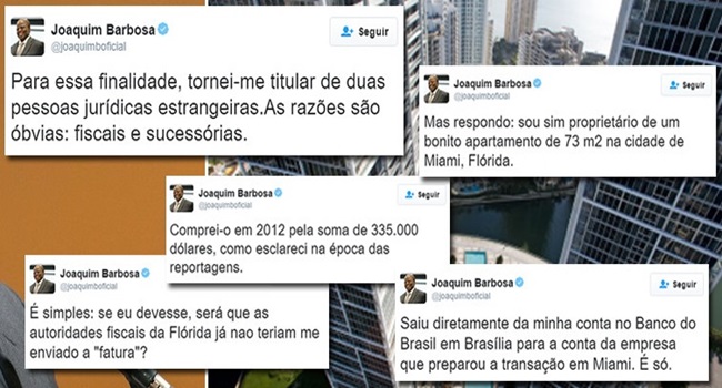 Panamá Papers Joaquim Barbosa se defende 
