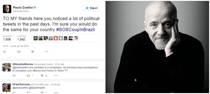 paulo coelho golpe impeachment brasil