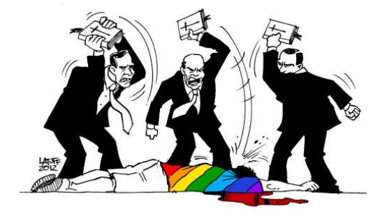 ditadura gayzista homofobia brasil religião preconceito 