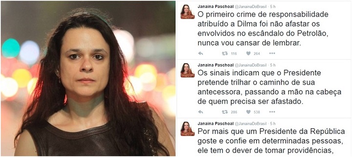 Janaina Paschoal Temer Dilma