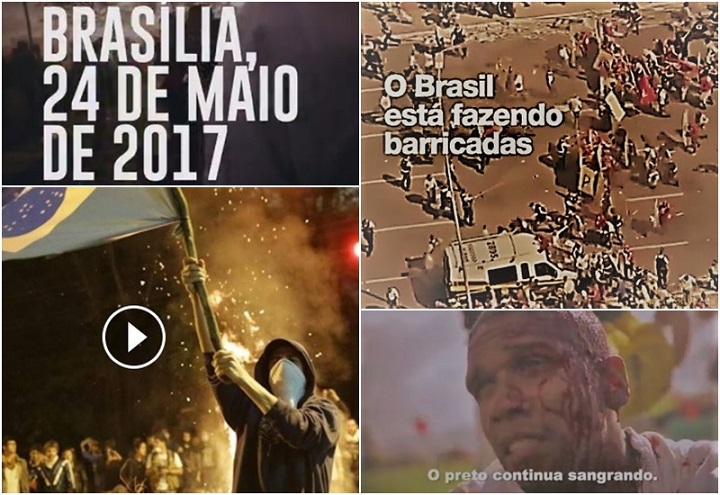massacre 24 de maio brasília protesto