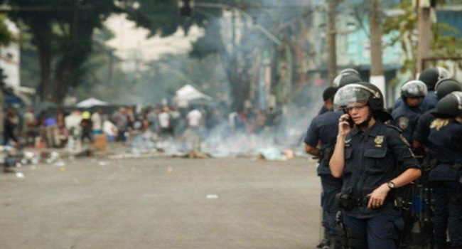 cracolândia vícios doria alckmin PM violência internação