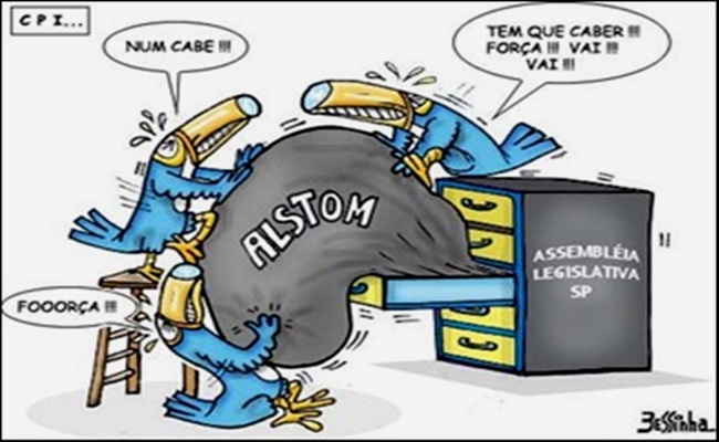 rede globo esquema de corrupção do PSDB alstom