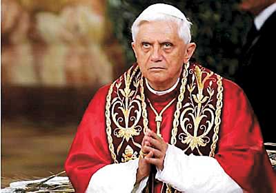 Papa Bento XVI e o casamento gay