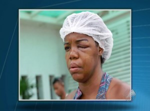 Violência contra cozinheira