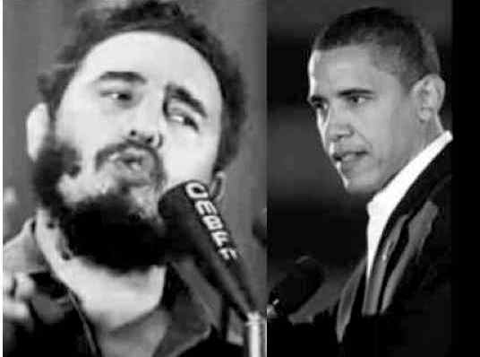 Fidel Castro Barack Obama