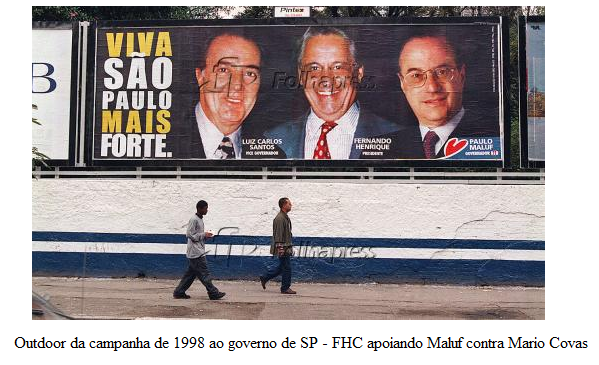 FHC fez sumir suas fotos com Maluf Lula
