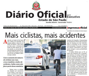 ciclistas diário oficial