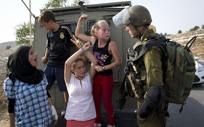 menina palestina soldado desafiou a ocupação israelense