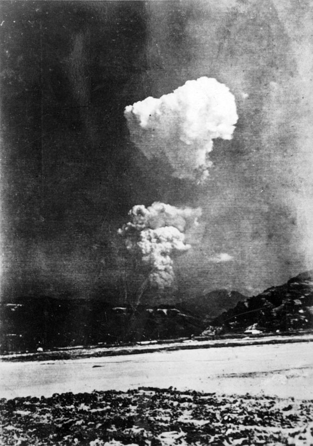 bomba atômica hiroshima foto rara