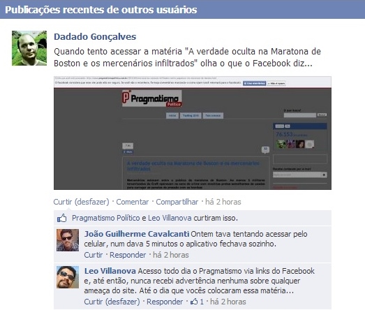 censura facebook