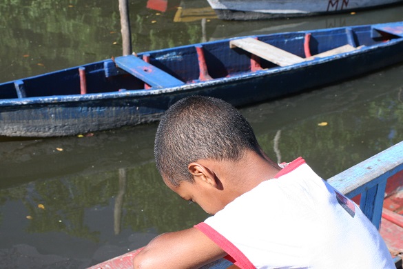 meninos que os coletam catadores de caranguejo paraíba