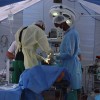Salón de operaciones en el hospital de campaña cubano de Leoganne, a 30 kilómetros de Puerto Principe. TERREMOTO EN HAITI