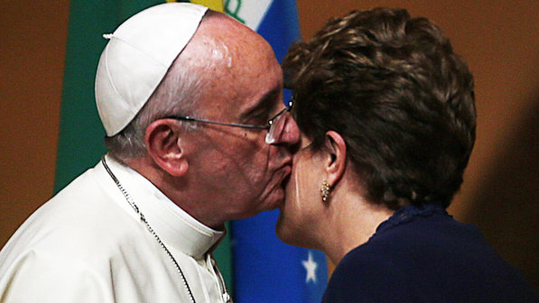 papa francisco dilma brasil