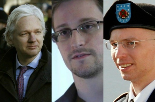 assange manning snowden eua