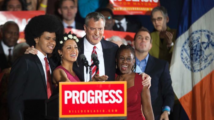 bill de blasio prefeito nova york