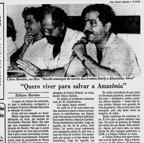 chico mendes amazônia