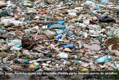 crianças infância lixo recife