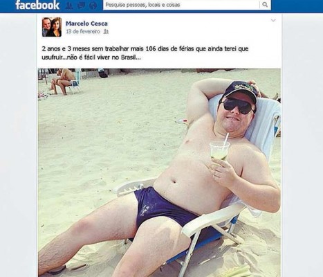 Juiz federal é afastado brasília facebook fotos na praia