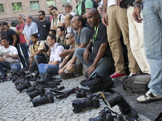 protesto cinegrafista santiago andrade