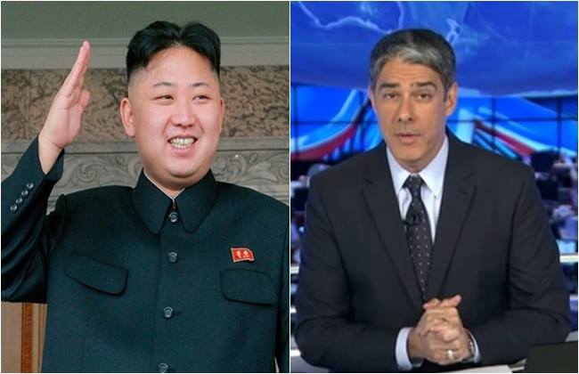 jornal nacional cabelos coréia do norte