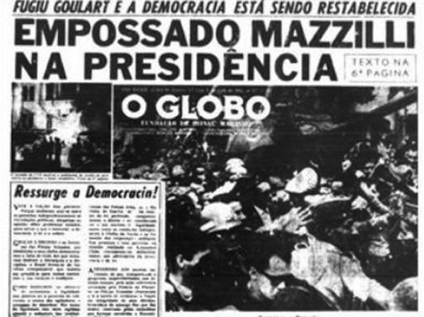 globo apoiou a ditadura