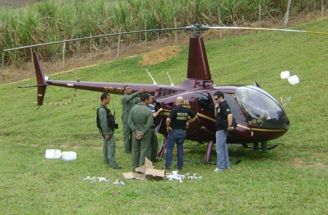 piloto helicóptero do pó cocaína perrella medo de morrer