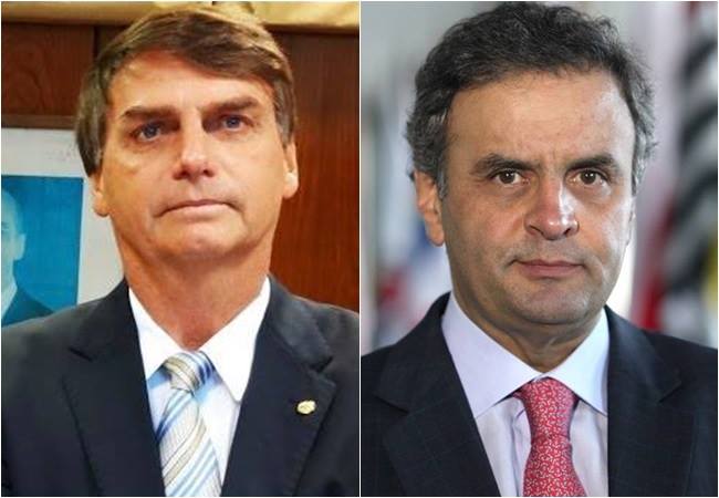 Resultado de imagem para temer, aécio e bolsonaro