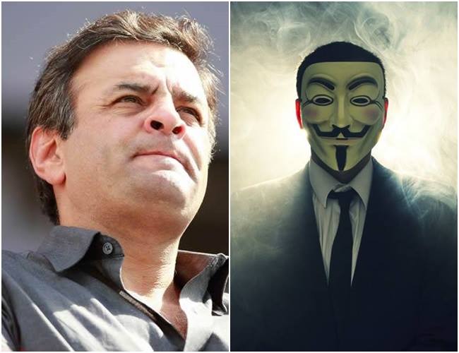 anonymous site aécio neves defender prisões de ativistas