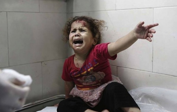 criança palestina gaza
