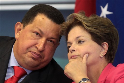 dilma bolivariana globo chávez