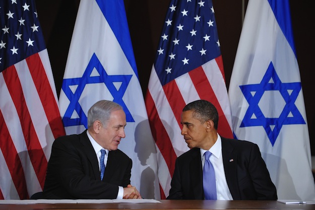 Benjamin Netanyahu e Barack Obama (Foto: MANDEL NGAN/AFP/Getty Images)