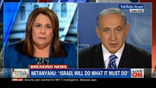 israel cnn benjamin mídia