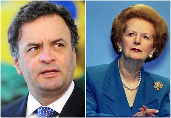 aécio neves Margaret Thatcher