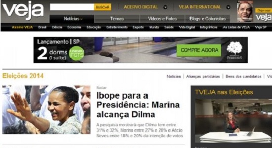 revista veja ibope